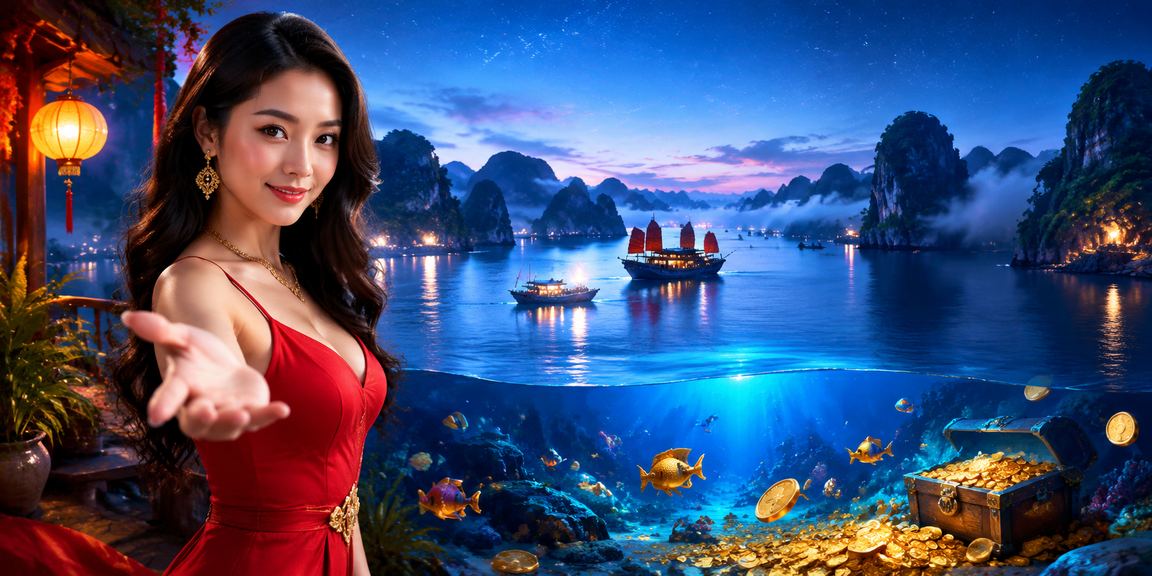 Lễ hội cá cược casino tại Hạ Long Bay với không khí sôi động về đêm